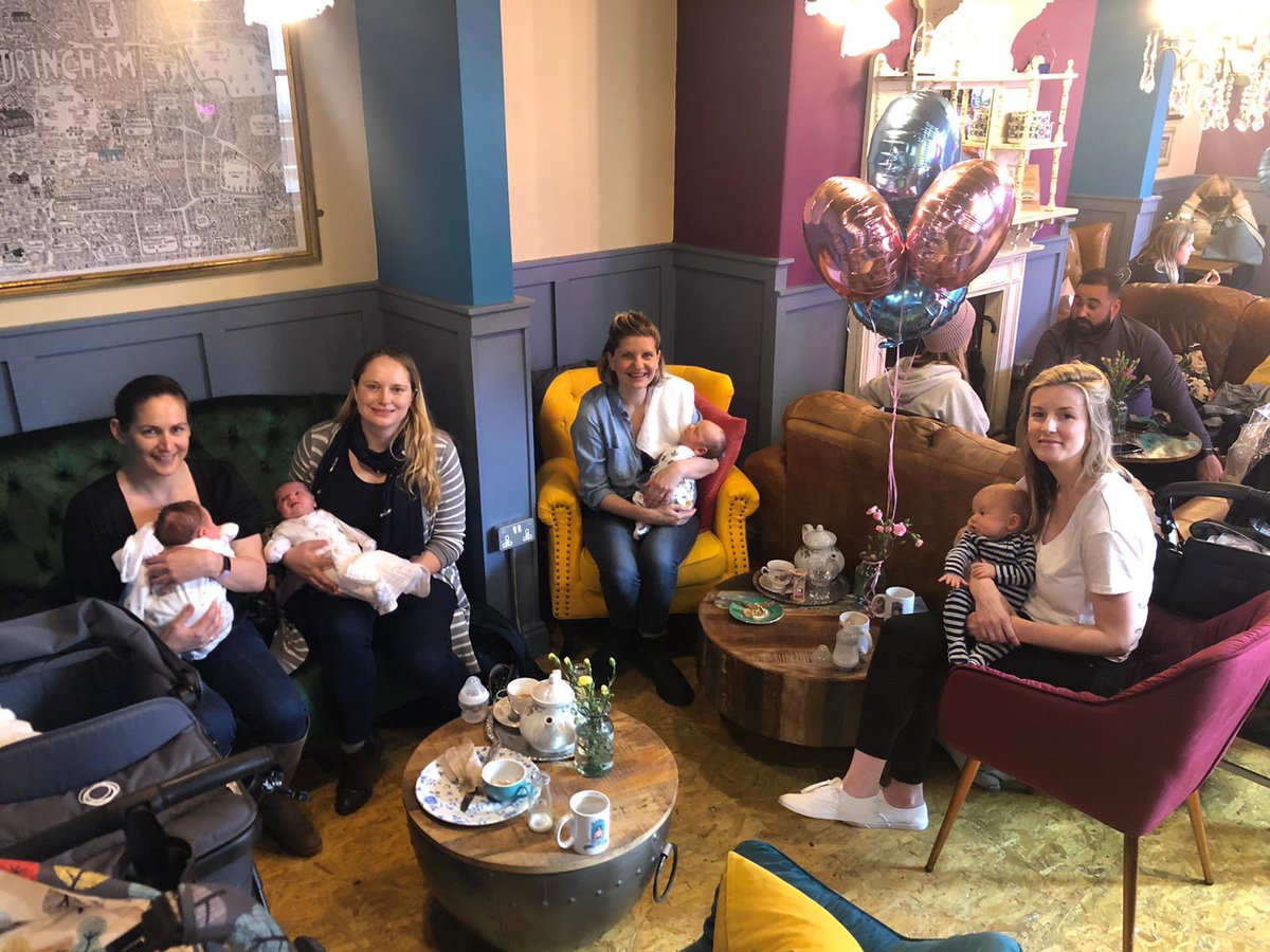 Thanks to <a href="/gran_t_coffee/">Gran T’s Coffee House</a> for accommodating 5 mums, babies and prams today and for the free coffee ☕️. It’s good to be indoors again!
