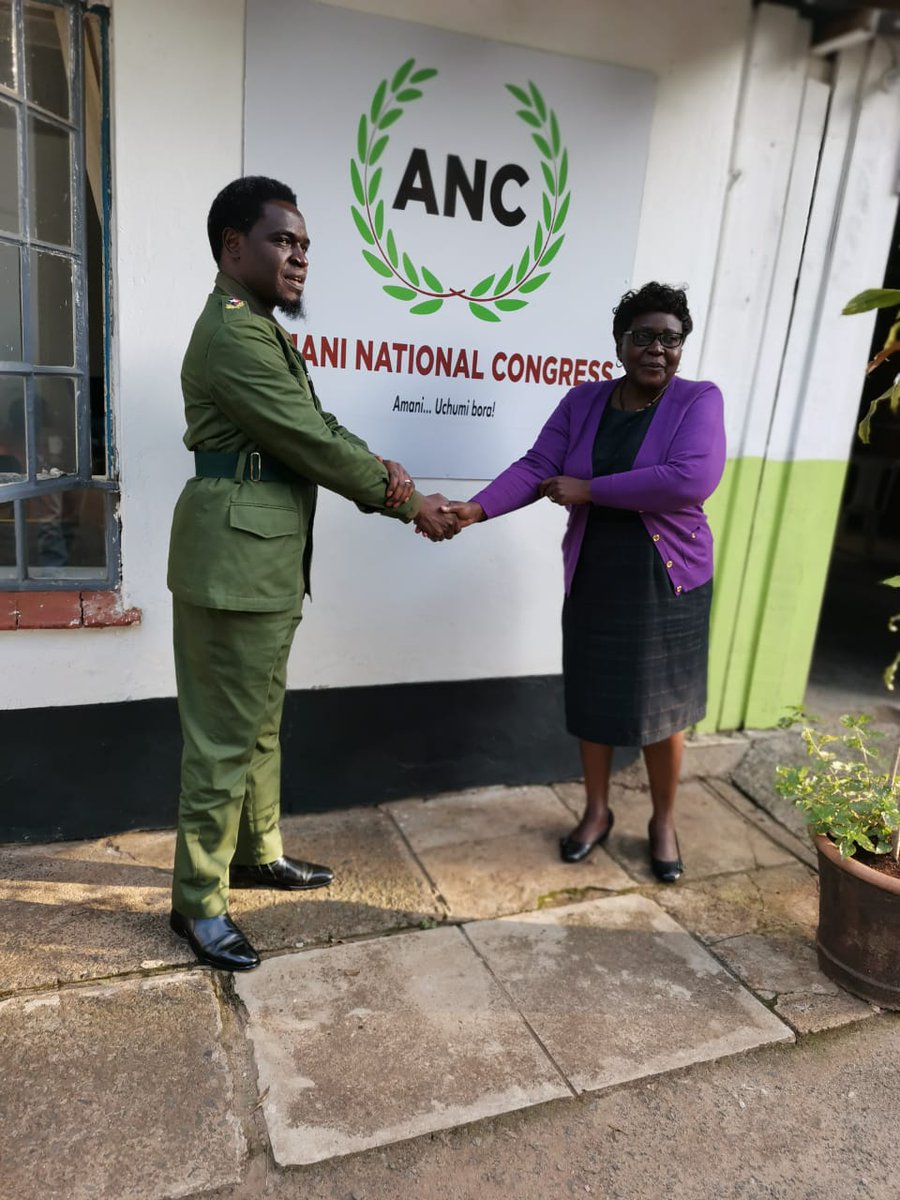 ProgressKN's tweet photo. The Law Society of Kenya President @NelsonHavi  earlier today officially joined @anc_party
 He was recieved by the Executive Director madam Margaret Ndanyi. https://t.co/vlVy4ZiAu3