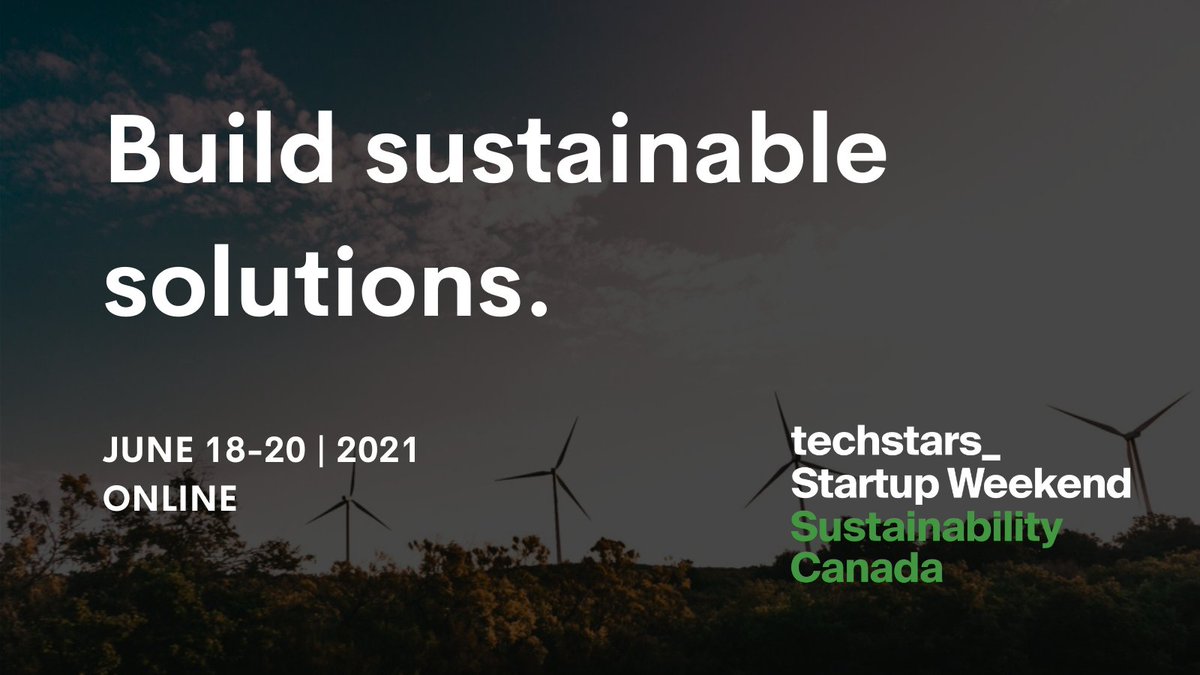 SWOnlineCanada's tweet photo. The countdown is on - 1 month until Startup Weekend Canada Online #Sustainability edition! Learn how to validate ideas, pitch to experts, and build a business plan in just 3 days - all related to climate and sustainability issues! https://t.co/hixWsmauyG 
#SDGs #startup #business https://t.co/lvYJB7mOjc