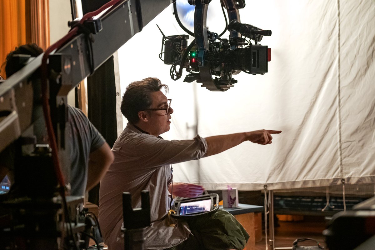 On the set of #TheWomanintheWindow captured by DP Bruno Delbonnel ASC, AFC on #ALEXASXT with Cooke S7/i and ARRI/Zeiss Master Prime lenses. 
Streaming now on Netflix.
Photo: Melinda Sue Gordon