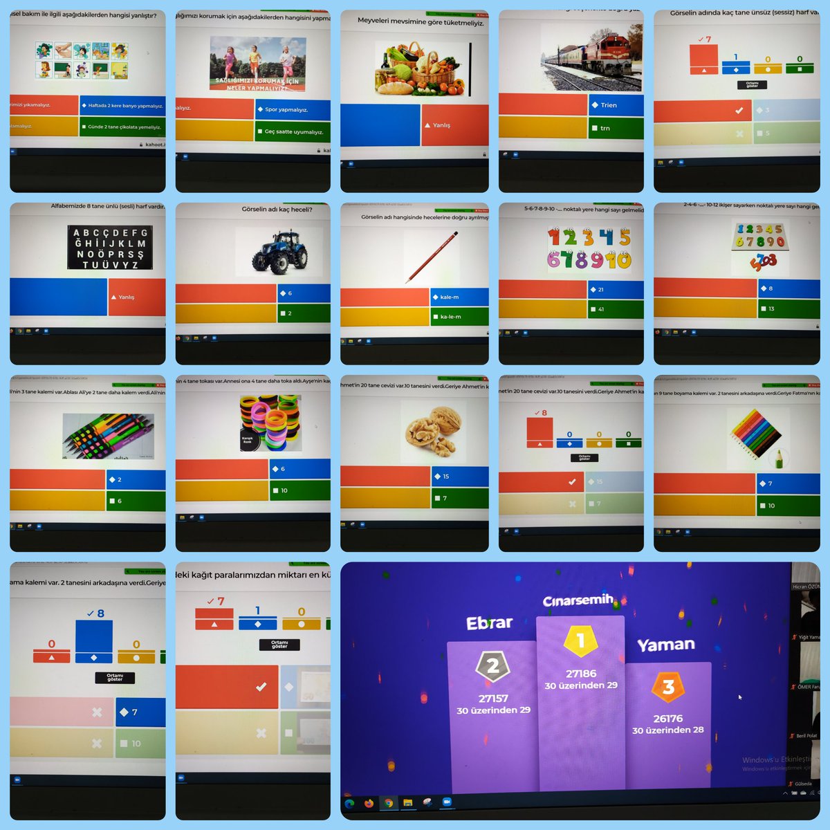 İt's All About'E' eTwinning projesi eTecnology çalışmamız