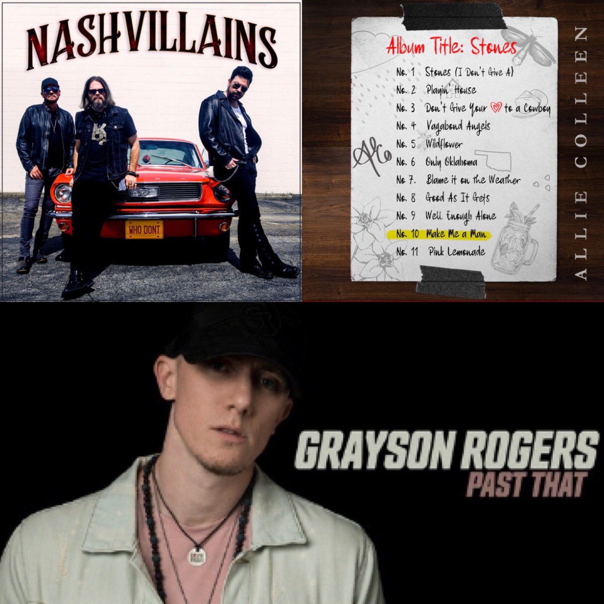 kit_country's tweet image. This week’s additions to our  #MakingMondaysBetter playlist are @ImGraysonRogers #pastthat @NashvillainBand #whodont &amp;amp; @_AllieColleen #makemeaman 

open.spotify.com/playlist/3WePF…

music.apple.com/gb/playlist/ki…

youtube.com/playlist?list=…

⭐️⭐️#kitcountryplaylist2021 #kitcountryplaylist2020 ⭐️⭐️