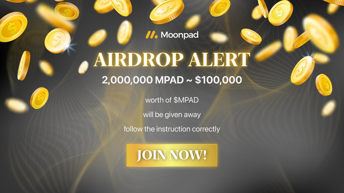 Moonpad_OA's tweet image. ✅ BIG AIRDROP: gleam.io/DKOlx/award-up…

✅ BIGGER PRIZE: UP TO 2,000,000 Mpad - $100,000

💎 Worth of $Mpad

🌙 Follow the instruction correctly and claim this attractive reward right away!

JOIN NOW: 
#moonpad #mpad #BSC #giveaway