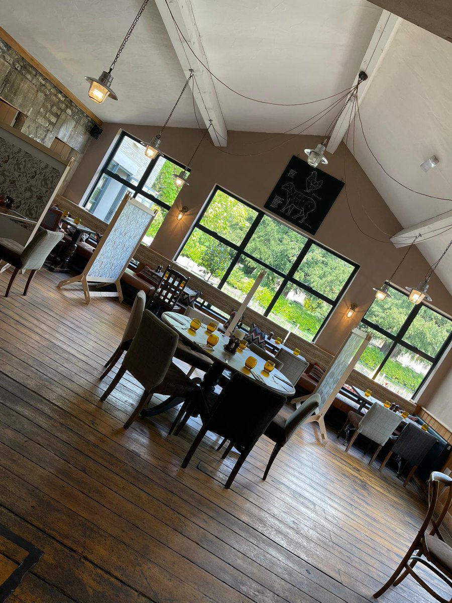 Such a pleasure to welcome you all back inside where it’s warm and dry - and still socially distanced. 😊