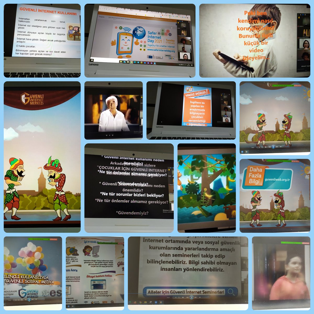 İt's All About'E'eTwinning projesi eSafety çalışmamız