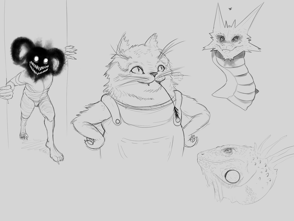 Ryzsard_'s tweet photo. old and new artt 
#ArtistOnTwitter #art #sketch https://t.co/FIYyWWDnsV