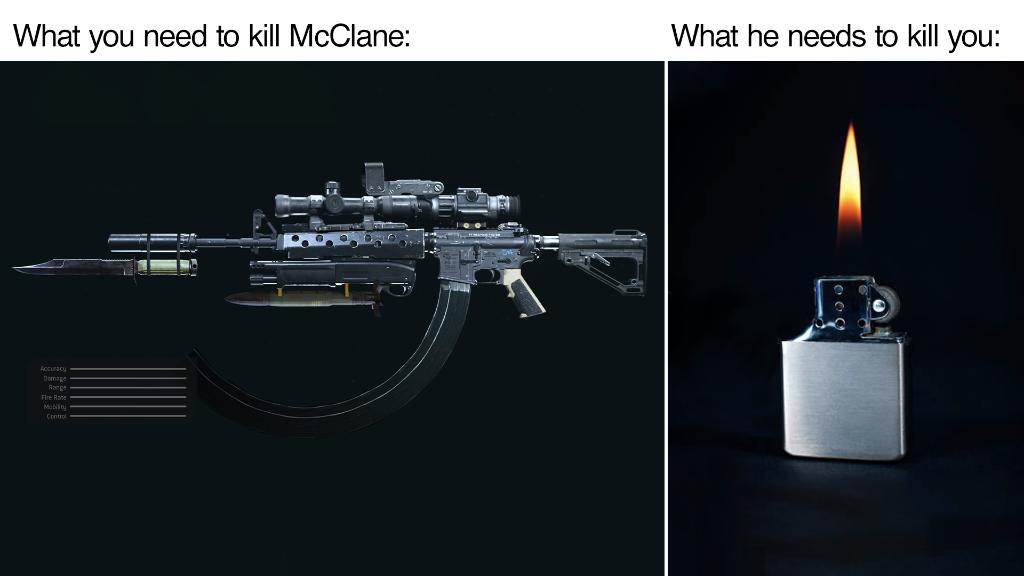 CallofDuty's tweet photo. If you can't beat John McClane, join him. And trust us, you can't beat him. https://t.co/Kcx2eYvVwu