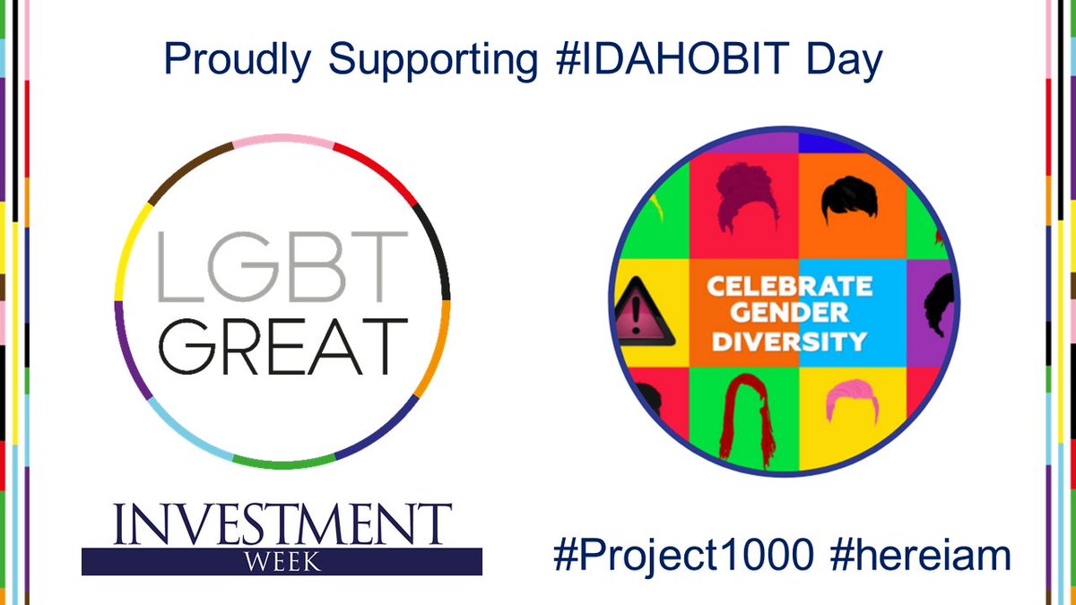 The #Project1000 #hereiam campaign is about recognising visible role models and allies within our industry and we are proud to celebrate the International Day Against Homophobia, Biphobia & Transphobia (IDAHOBIT) with our diversity partners @LGBTGreat #IDAHOBIT