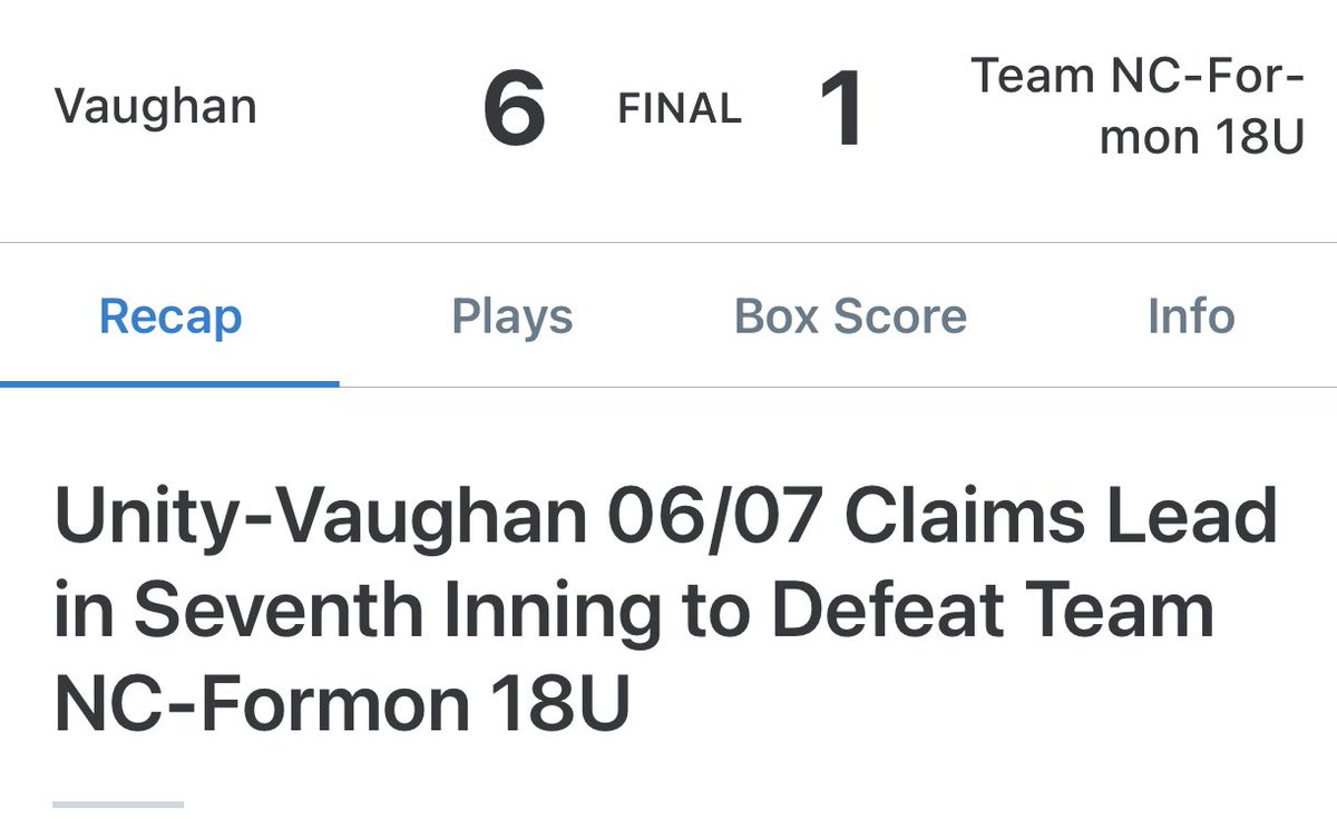 These 13-15 year olds played up in 16/18u again. Lost a close game I n the ship, but still a huge WIN. 4 wins over 18u teams and a 2nd year 16u! Got to 👀 some💨 pitching and some nasty Rise balls, but we made adjustments and Kept fighting! #Unitystrong <a href="/ExtraInningSB/">EXTRA INNING SOFTBALL</a> <a href="/Los_Stuff/">Carlos Arias</a>