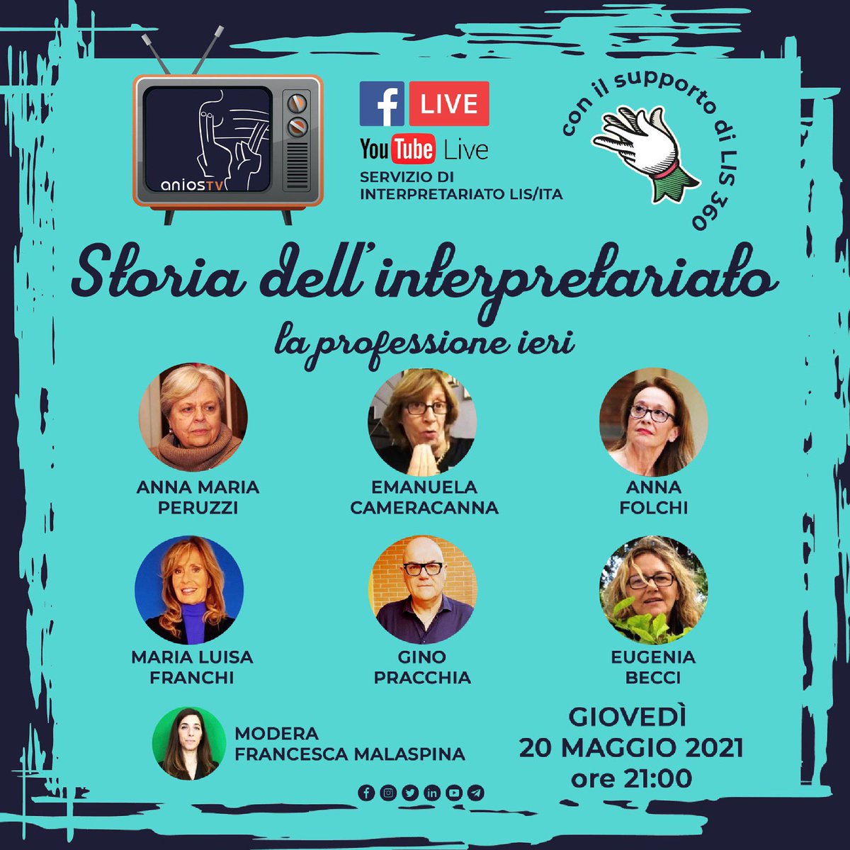 ANIOS Interpreti LIS tweet media