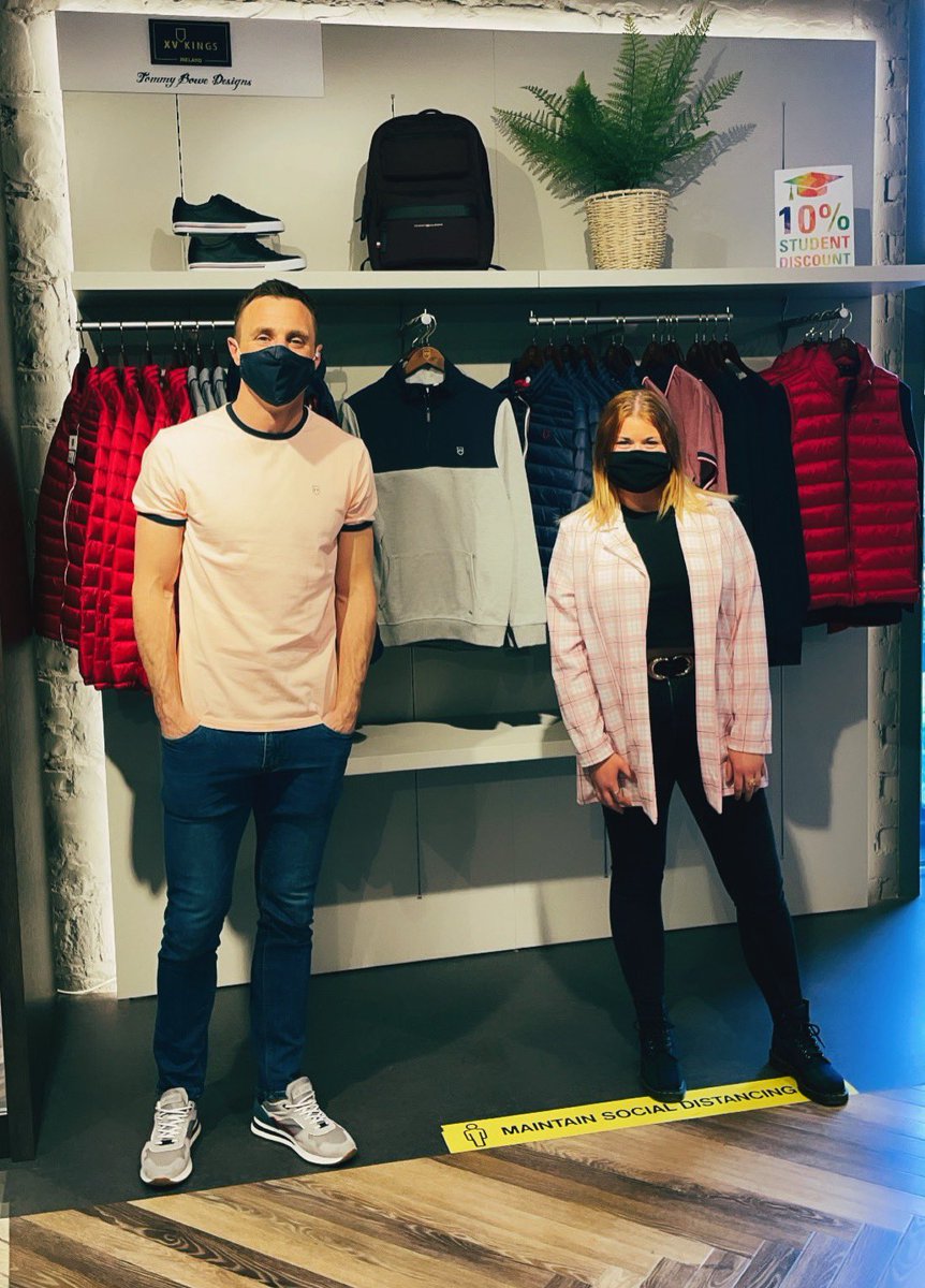 Last years re-opening we had Varadkar. This year we got Tommy Bowe coming in to check out his brand. Things are looking up.