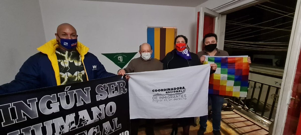 Muchas felicidades a nuestras potentes candidaturas, <a href="/catalinaboschca/">Catalina Bosch Carcuro</a>  y <a href="/ManuelHidalgoV_/">Manuel Hidalgo Valdivia</a> quienes hicieron un trabajo valiente, comprometido e importante, siendo voces constituyentes de los pueblos migrantes desde <a href="/MigrantesChile/">Coordinadora Nacional de Inmigrantes</a>. ¡Seguimos en la lucha! #MigrarEsUnDerecho