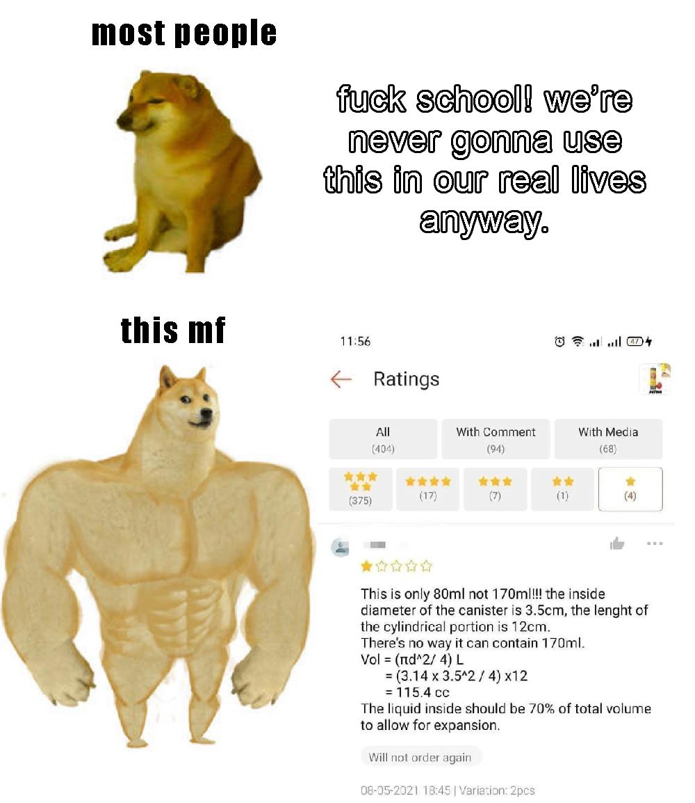 the virgin student vs. the chad online reviewer #dankmemes redd.it/ncvv9d