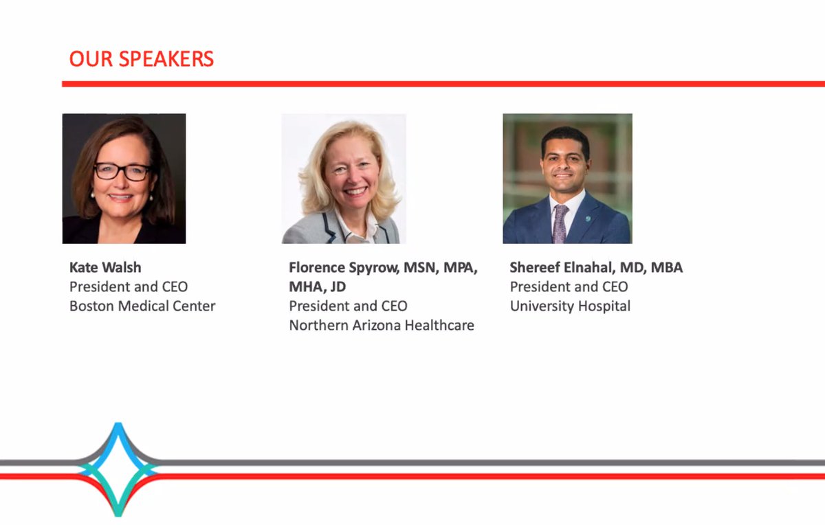 Our “State of Essential Hospitals” briefing now turns from the 30K-foot level to the ground level w/ #essentialhospital leaders from <a href="/NAHFlagstaff/">Northern Arizona Healthcare Flagstaff</a> <a href="/The_BMC/">Boston Medical Center</a> <a href="/UnivHospNewark/">University Hospital</a> sharing the challenges that lie ahead &amp; how #Congress can help.