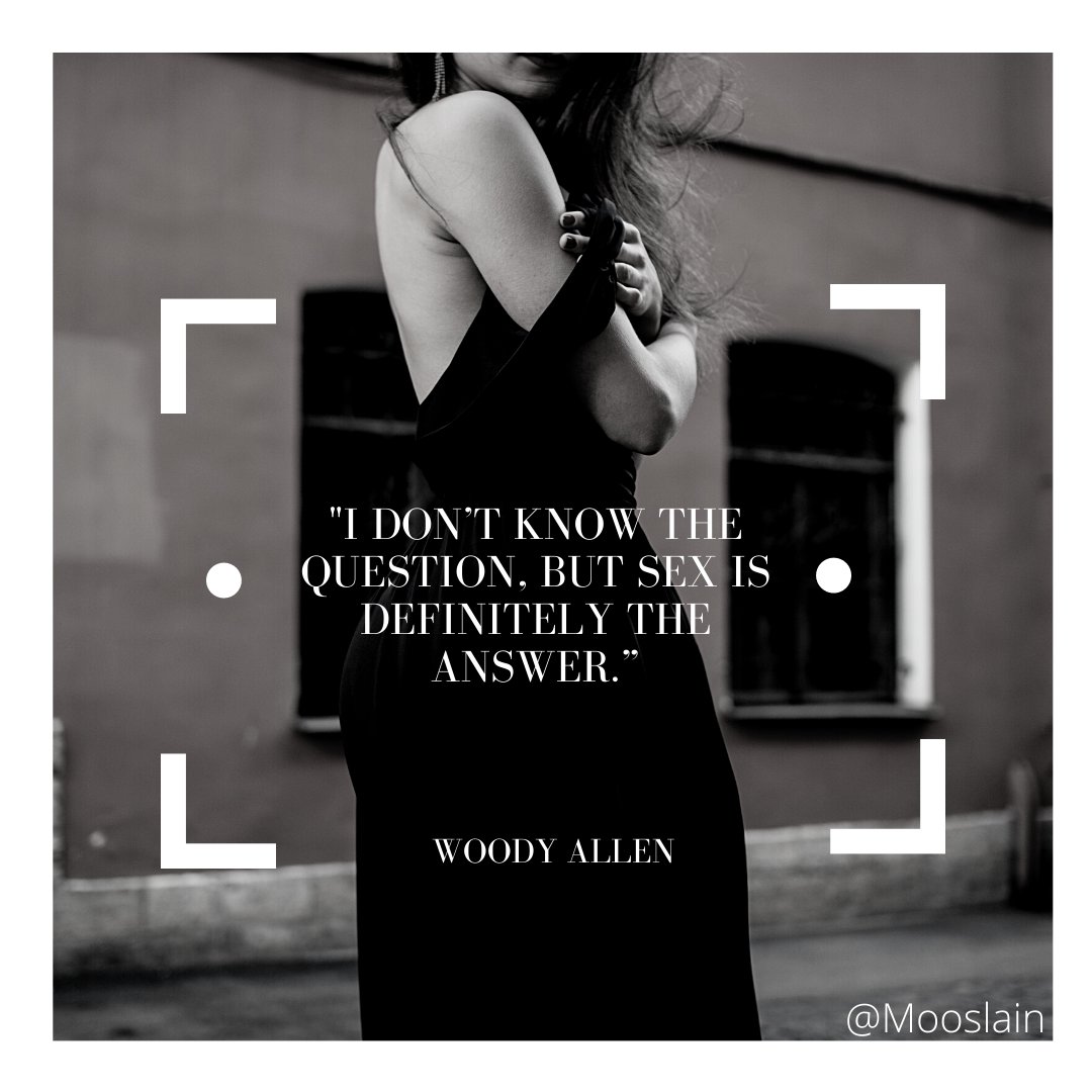 crisfix_taxi's tweet photo. "I don't know the question. But sex is definitely the answer." - Woody Allen
#mooslain #uk #scotland #ireland #wales #onlinestore #newstore #marketplace #shoponline #horley https://t.co/DmkouJgF7K