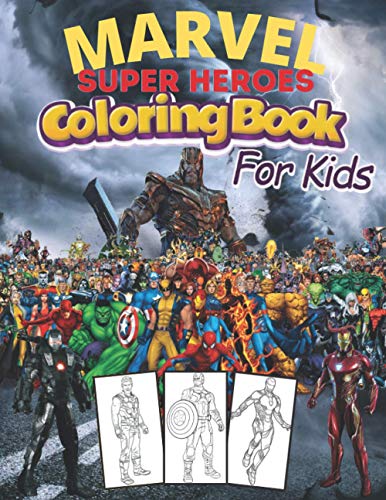 Download Download Free Pdf Marvel Super Heroes Coloring Book For Kids Jum