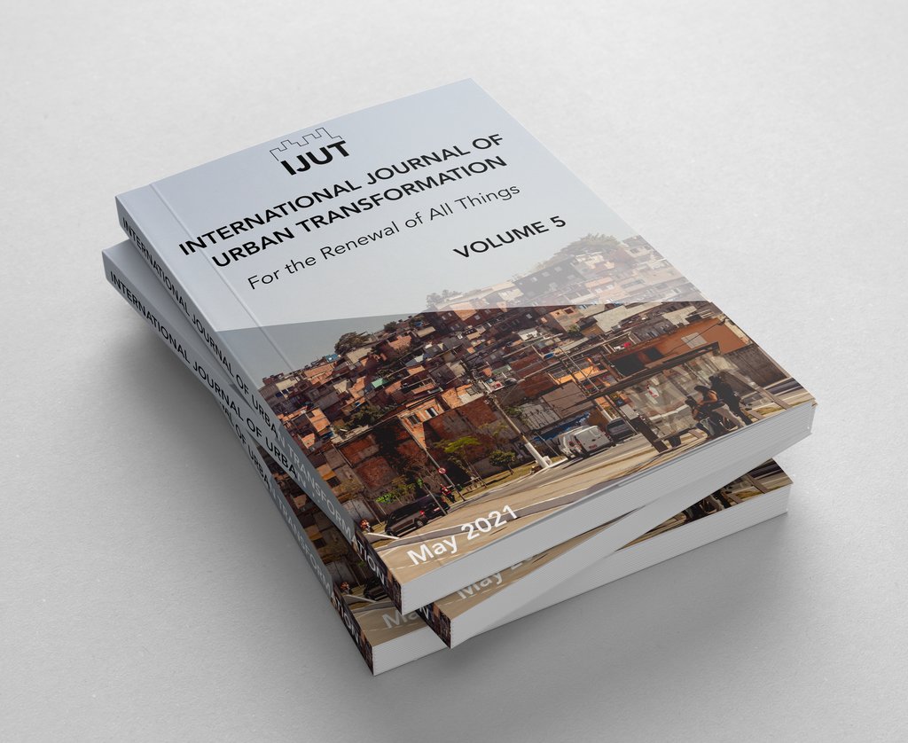 Super excited that Vol. 5 of the International Journal of Urban Transformation is finally here! The theme is "For the Renewal of All Things." Lots of obstacles to overcome to get this to print. Very grateful for all who contributed to this!

$8.95 ... buff.ly/3tVoVqg
