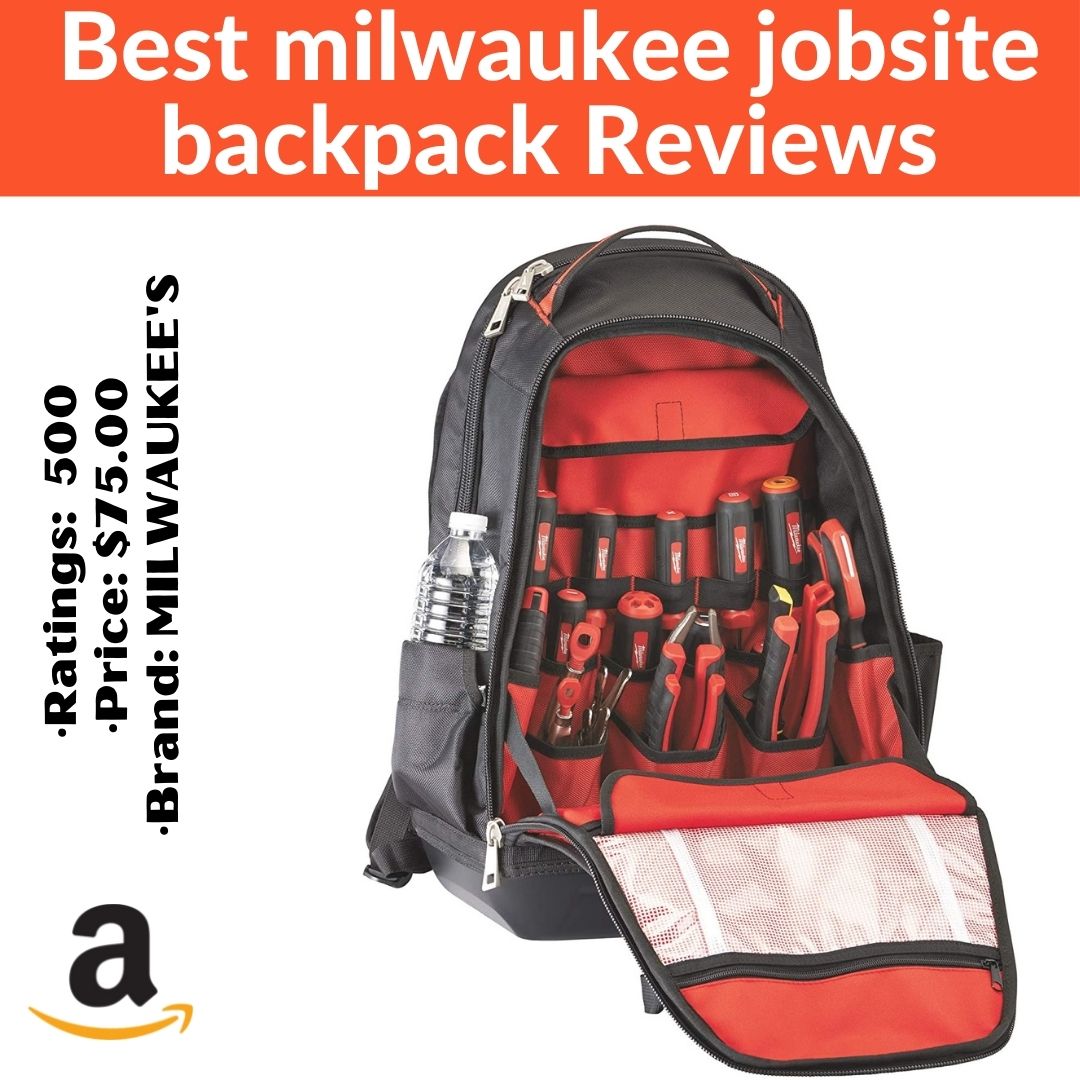 •MILWAUKEE'S 48-22-8200 1680 Denier 35 Pocket Jobsite Backpack w/ Laptop Sleeve and Molded Plastic Base
•1680 BALLISTIC FABRIC holds up to impacts while you’re in transit and at your workplace,
Get this product: amzn.to/2SZmG8P
#job_site_backpack,#milwaukee_packout_b