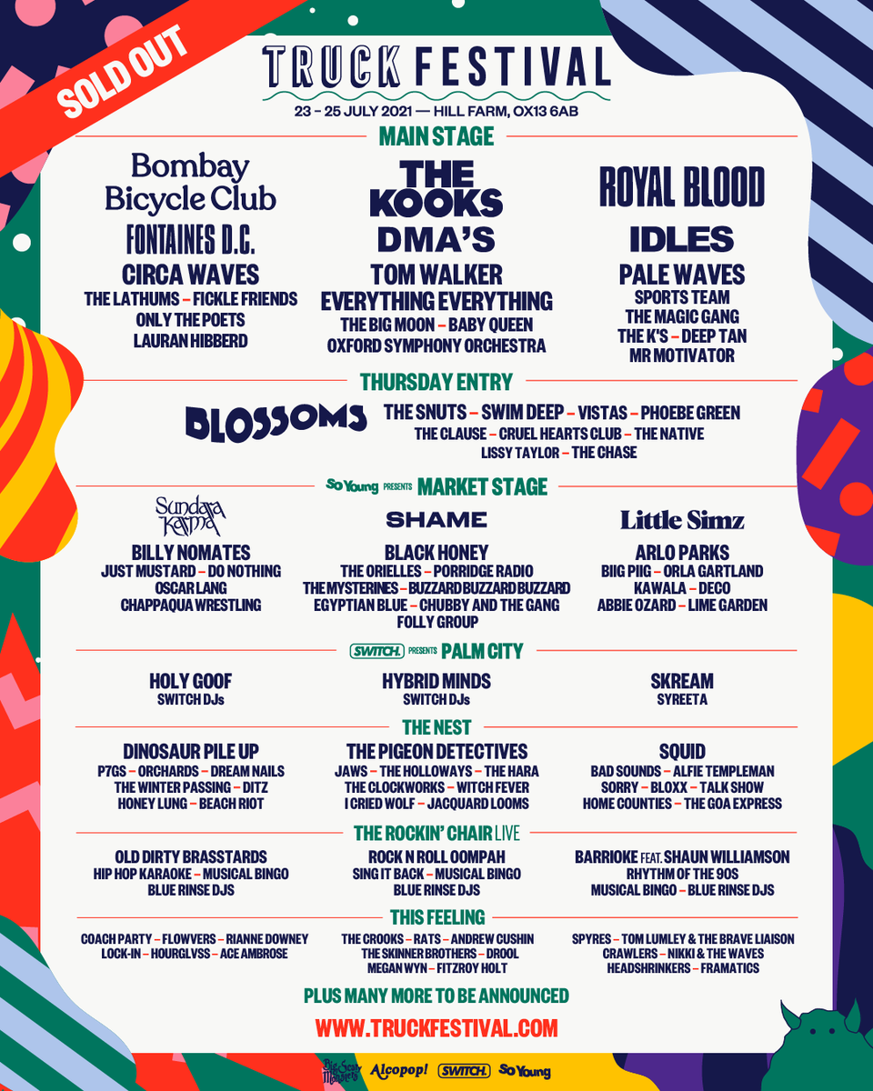 IamTomWalker's tweet image. Can't wait for this one!  @TruckFestival
