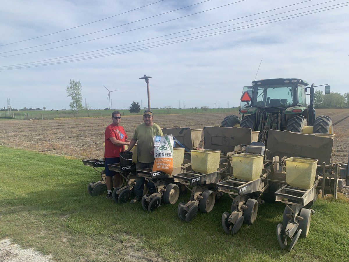 Powerful Pioneer Corn Plot planted in Fletcher!  Thanks to Hunter Farms 
It’s a good day to plant Pioneer.