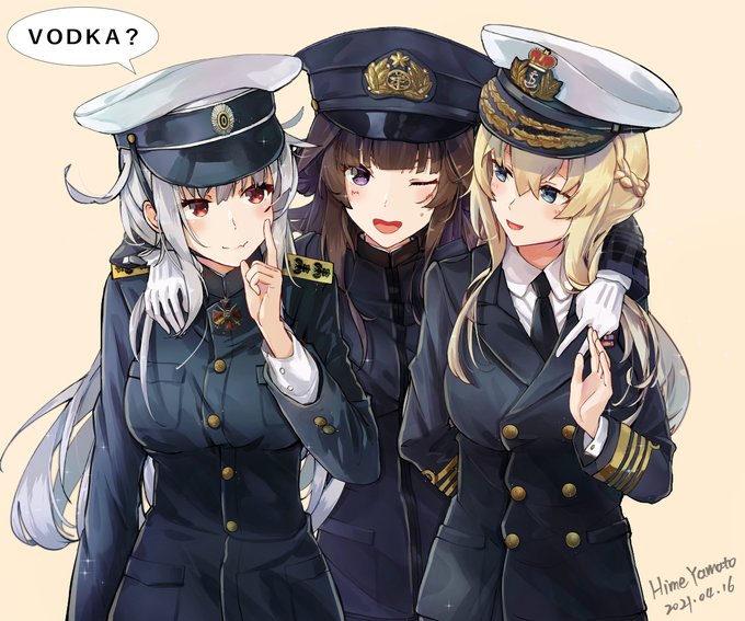 「kongou (kancolle) warspite (kancolle)」Fan Art(Latest)