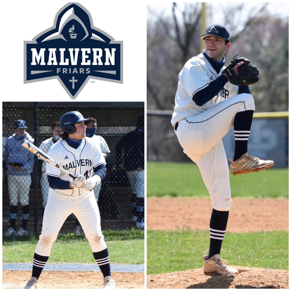 🚨 NO HITTER ALERT!🚨

Friars improve to 24-4 w 3-0 win on the strength 5.1 no hit innings by Mason Smith (W, 0H, 0R, 5k) and Chase Reardon finished it off(1.2ip, 0H, 0R). The offense was led by Matt Donatucci’s 2 knocks. Owen Maul added a hit, Rbi, and run scored <a href="/MPFriars/">Malvern Prep Friars</a>