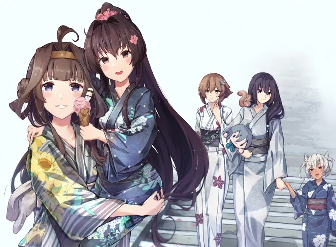 #金剛進水日    
#艦これ 