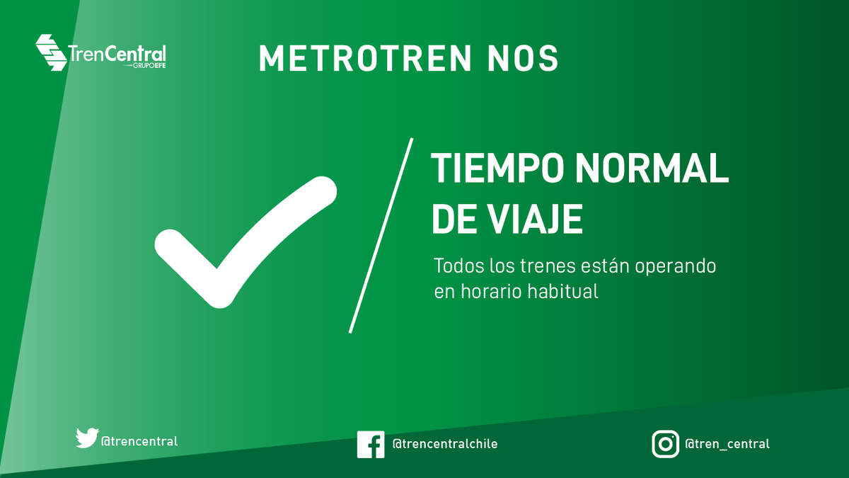 EFENos_'s tweet photo. 🔹6:00 hrs. Comienza la operación en #MetroTrenNos con todas sus estaciones disponibles y frecuencia habitual de viaje. No olvides viajar con tu mascarilla 😷 #RedEFE https://t.co/0YVkugvghR