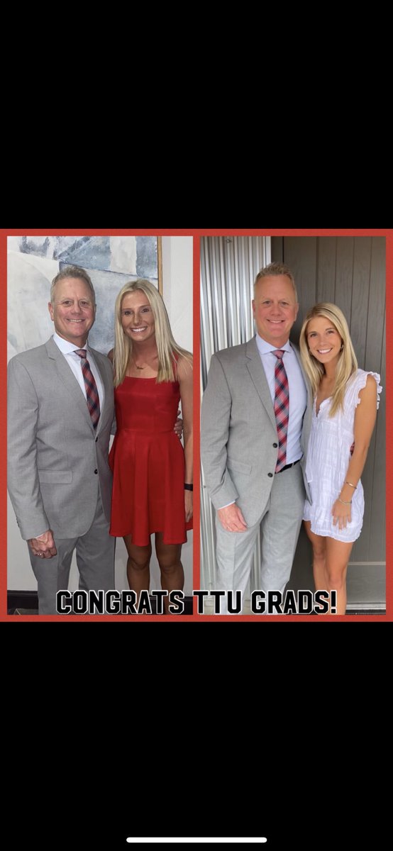 TomStone9's tweet photo. Amazing graduation weekend on the campus of Texas Tech University! Congrats to these 2 young ladies-great students and soccer stars! Thank you for all you have given to Texas Tech Soccer! #RedRaidersforLife https://t.co/osUNimdjmc