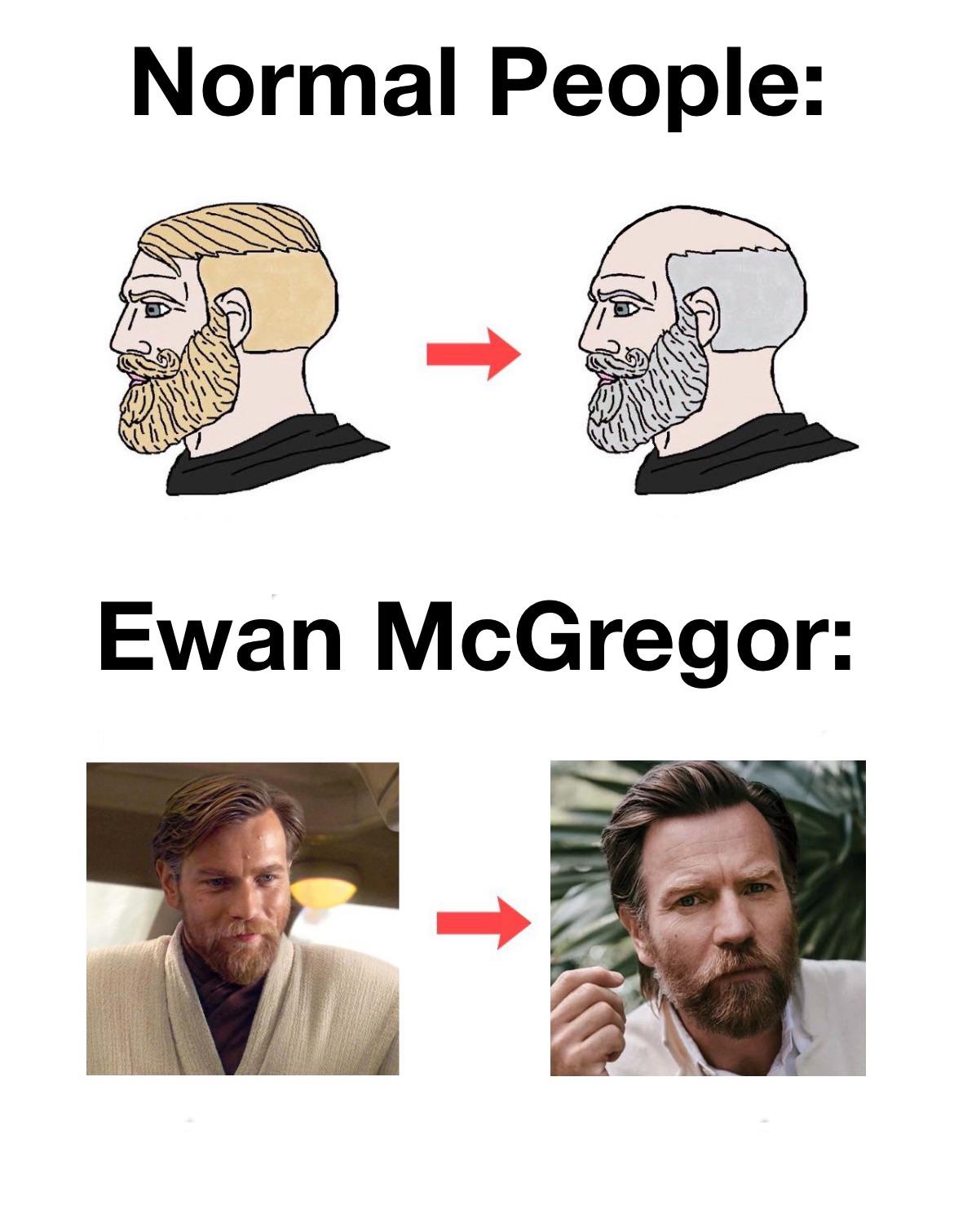 pics Ewan Mcgregor Meme prequel memes on twitter ewan