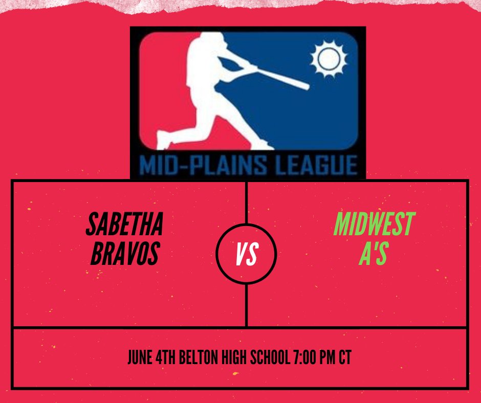 MPLbaseball's tweet photo. Which opening week matchup are you looking forward to the most? 🤔 #MPLbaseball
@mplblues vs @JcBrigade 
@NextTravellers vs @TopekaGiants 
@Bravosorganiza1 vs @MidwestAs https://t.co/Jzvb33idTq