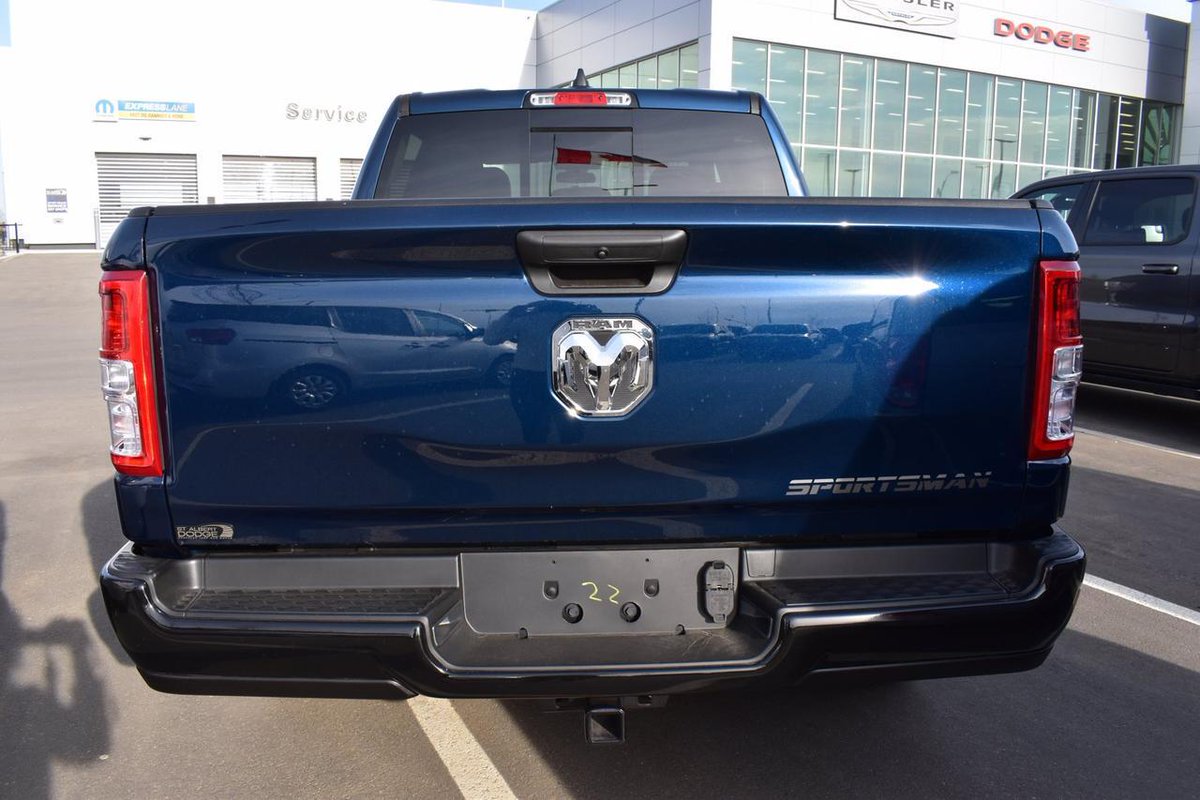 stalbertdodge's tweet photo. NEW 2021 Ram 1500 Sportsman Edition with Aftermarket Packages available exclusively to St. Albert Dodge!

View our available Sportsman Edition trucks online - https://t.co/4yVhMzkRF0

✔️ Monochromatic Bumpers
✔️ 22" Aftermarket Wheels
✔️ Mopar Side Steps https://t.co/9teeRe08ss