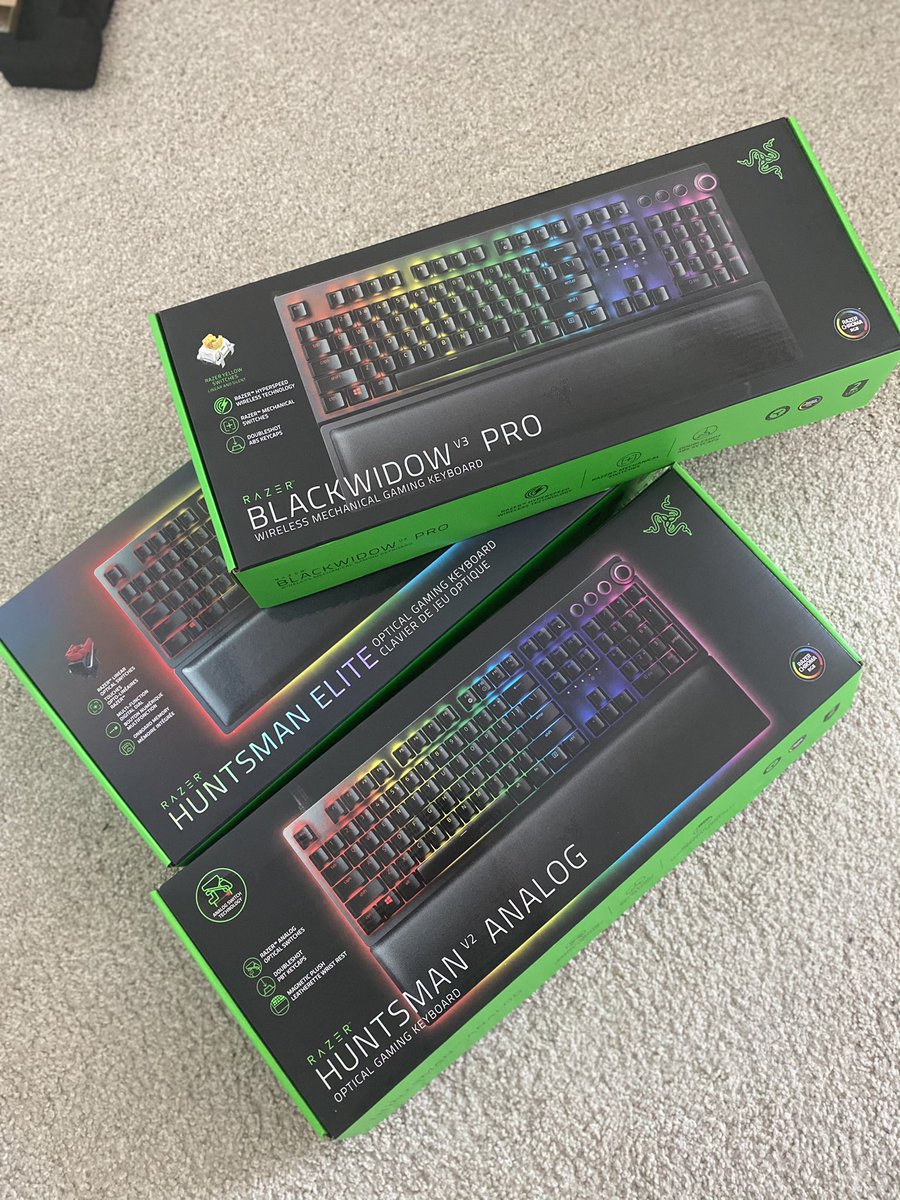 ZITO ๐ (@zitofn_) on Twitter photo I got too many keyboards so I want to give one to my community. All you need to do:
๐ Retweet
๐จ๏ธ Comment why you need a new keyboard
Follow me and <a href="/Razer/">R ฮ Z ฮ R</a> ๐
Ends in 48 hours I got too many keyboards so I want to give one to my community. All you need to do:
๐ Retweet
๐จ๏ธ Comment why you need a new keyboard
Follow me and <a href="/Razer/">R ฮ Z ฮ R</a> ๐
Ends in 48 hours