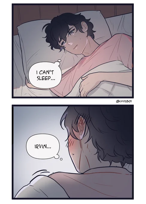 A boy's night in two panels 👀 