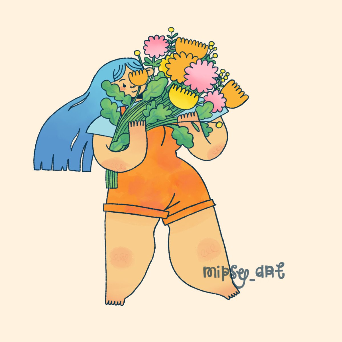 JustMips's tweet image. After being diagnosed it feels like spring might actually come this year!