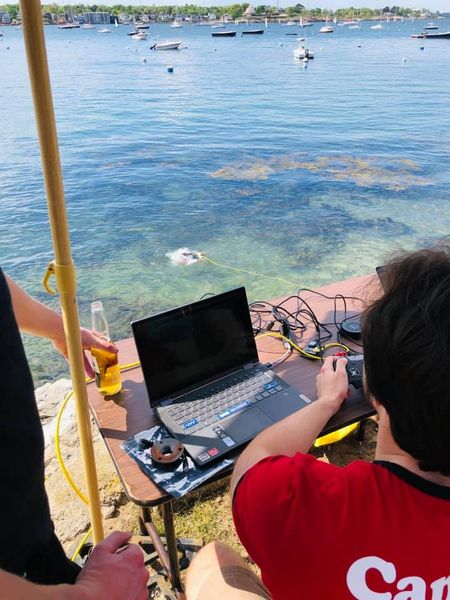 RobotsISE's tweet image. Amazing day at the office! First time we have been in salt water in a while! Amazing crew for another Robots in Service of the Environment - RSE mission.