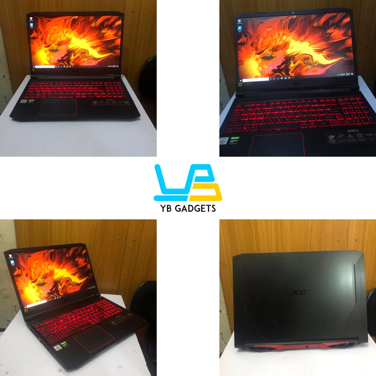 Acer Nitro 5 Corei5 10th Gen 256ssd/8gb 4gb Gtx 1650 graphics @ 360,000

To Place Order/For Enquiries
Daniel: 0806 864 4750
Nuel: 0708 895 6292 (Office)

Rufai #EricaNlewedim Kane #KEKW Levy Mazi #AMJudgingMatters Dodo Billgates Reno Ahmed