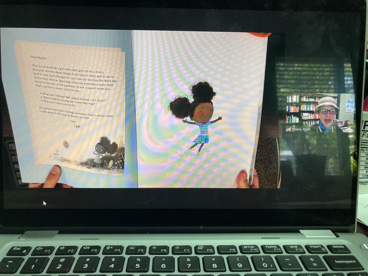 Celebrating National Mental Health Month with May’s Book of the Month- Ruby’s Worry- Thanks to senior Sam Lingen for hosting grade level Zooms today for all our students!! <a href="/OBENSchools/">OBEN Schools</a> <a href="/RyanWOHara/">Ryan O'Hara</a> <a href="/mulhall_l/">Lisa Mulhall</a> <a href="/OBEN_ELA/">OBEN English Department</a>