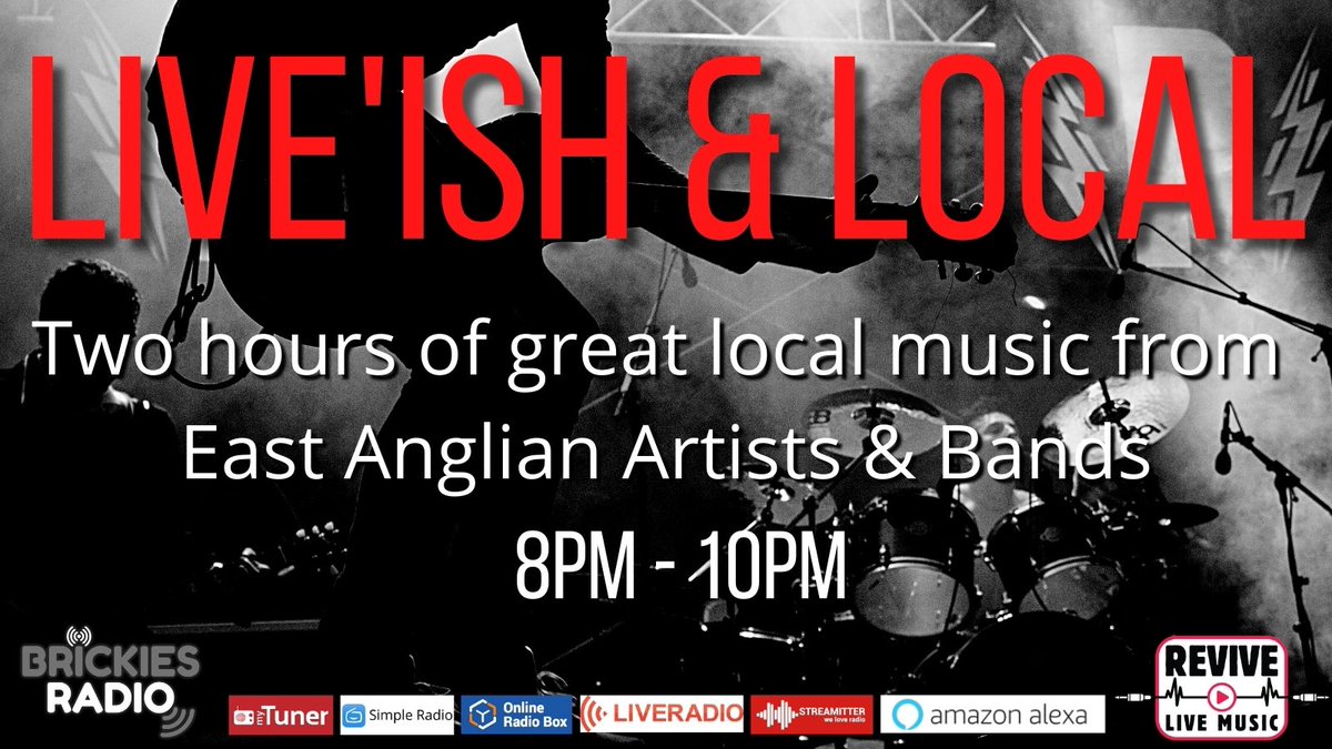 Brickies Radio (@brickiesradio) on Twitter photo Join Charley at 8pm for two hours of amazing local music. Lots of great releases tonight and loads of upcoming gig info. Want to get your music played on Brickies Radio? Send a bio, mp3s and social links to hello@brickiesradio.com. Join Charley at 8pm for two hours of amazing local music. Lots of great releases tonight and loads of upcoming gig info. Want to get your music played on Brickies Radio? Send a bio, mp3s and social links to hello@brickiesradio.com.
