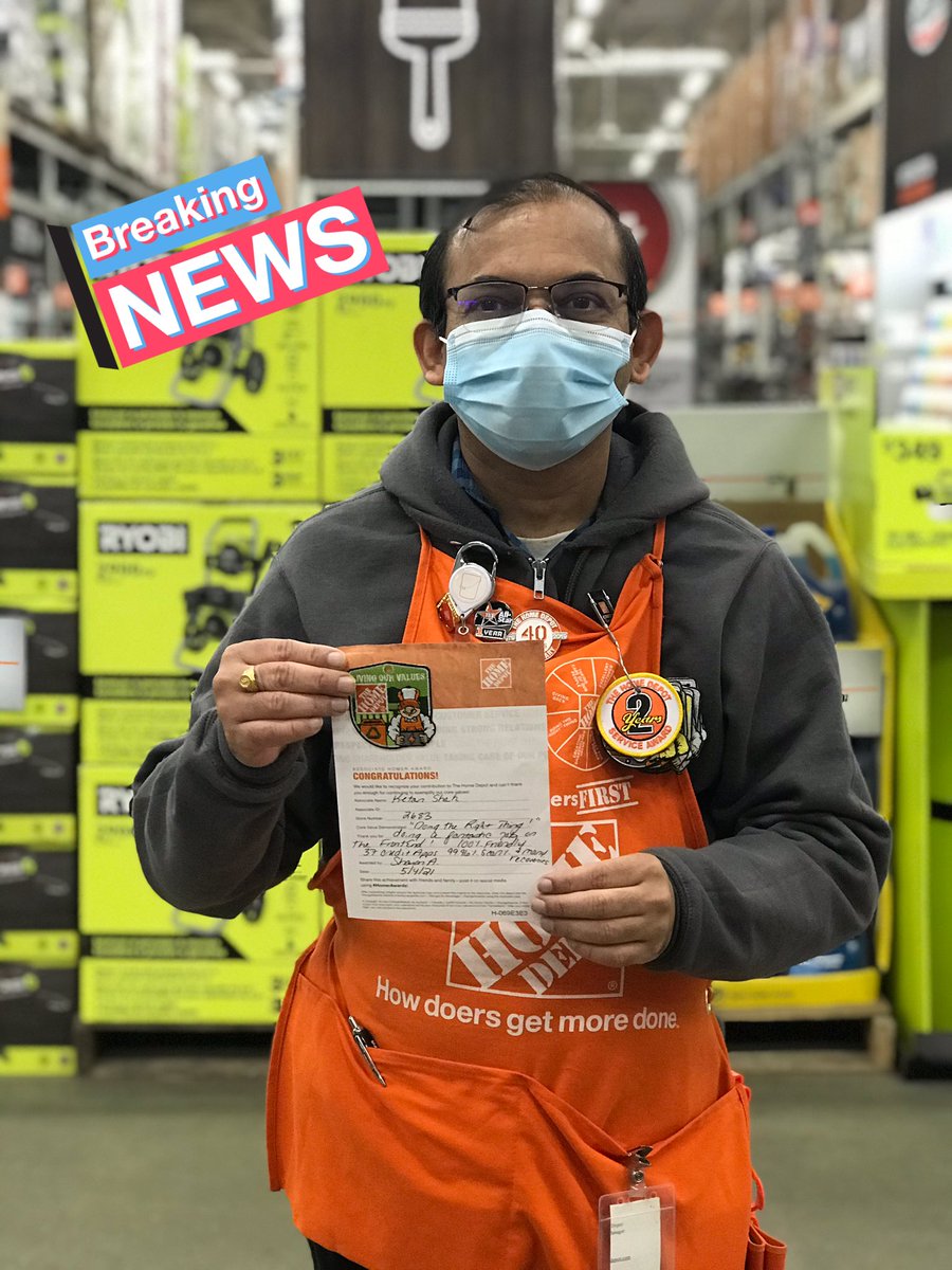Sharon Aubin (@aubinsharon) on Twitter photo Congrats to Cashier - Ketan - 2683
Cashier of the month April 2021
💯 friendly -
Excellent scan %
37 credit apps <a href="/AndyShawTHD/">Andy Shaw</a> <a href="/RalphRockwell2/">Ralph Rockwell</a> <a href="/TerriHu60685167/">Terri Hurley SASM 2683</a> @TaraPittsfield <a href="/KBiII3/">Bill King</a> <a href="/JasonArigoni/">Jason Arigoni</a> <a href="/LongmooreW/">Steven Longmoore</a> Congrats to Cashier - Ketan - 2683
Cashier of the month April 2021
💯 friendly -
Excellent scan %
37 credit apps <a href="/AndyShawTHD/">Andy Shaw</a> <a href="/RalphRockwell2/">Ralph Rockwell</a> <a href="/TerriHu60685167/">Terri Hurley SASM 2683</a> @TaraPittsfield <a href="/KBiII3/">Bill King</a> <a href="/JasonArigoni/">Jason Arigoni</a> <a href="/LongmooreW/">Steven Longmoore</a>