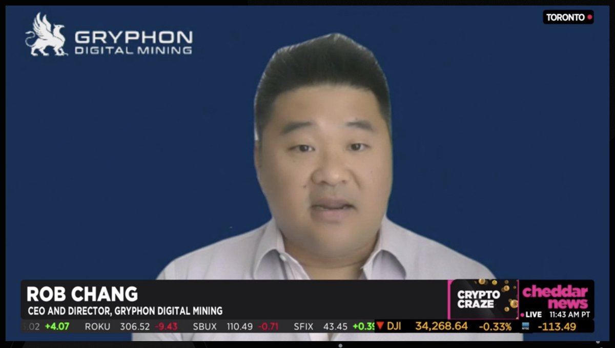 Thank you @cheddar @CheddarNews for having our CEO Rob Chang @omnipotent32  on your 