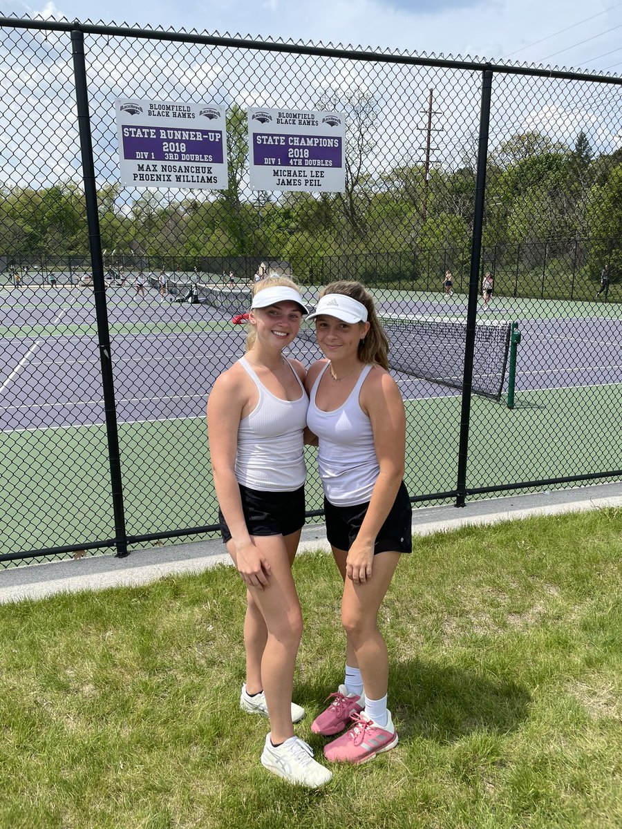 “THE BEST DOUBLES TEAMS IN THE STATE OF MICHIGAN” as the Fab Four <a href="/bhhs_tennis/">BHHS Varsity Tennis</a> doubles teams are all favorites to win state titles after sweeping yet another Quad meet including 3rd ranked Seaholm. <a href="/natalieraab12/">Natalie Raab</a> <a href="/ErynStern/">Eryn Stern</a> <a href="/noa_goldstein/">Noa Goldstein</a> <a href="/elliealbertss/">Ellie Alberts</a> CONGRATULATIONS