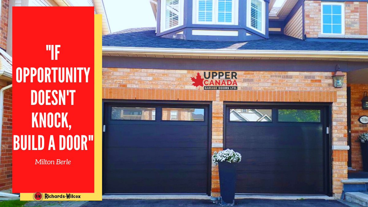 Because sometimes you need to create your own opportunity!

Make your Dream Garage Door NOW with our fun and easy-to-use tool "Design A Door

📌 rwdoors.com/design-a-door/
📷 Upper Canada Garage Doors

#quotes #inspiration #MondayMotivaton #mondaythoughts #rwdoors #garagedoors