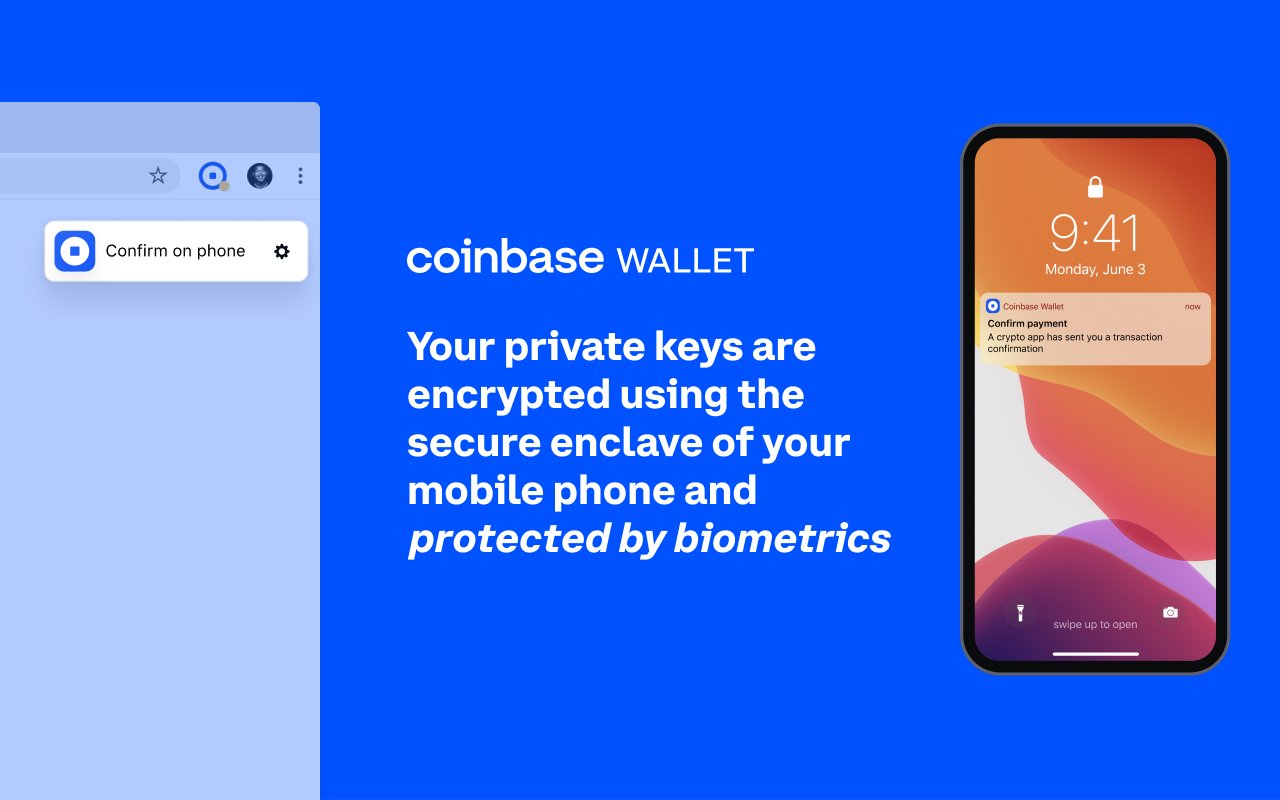 Coinbase on Twitter "Wallet extension is great for security as your