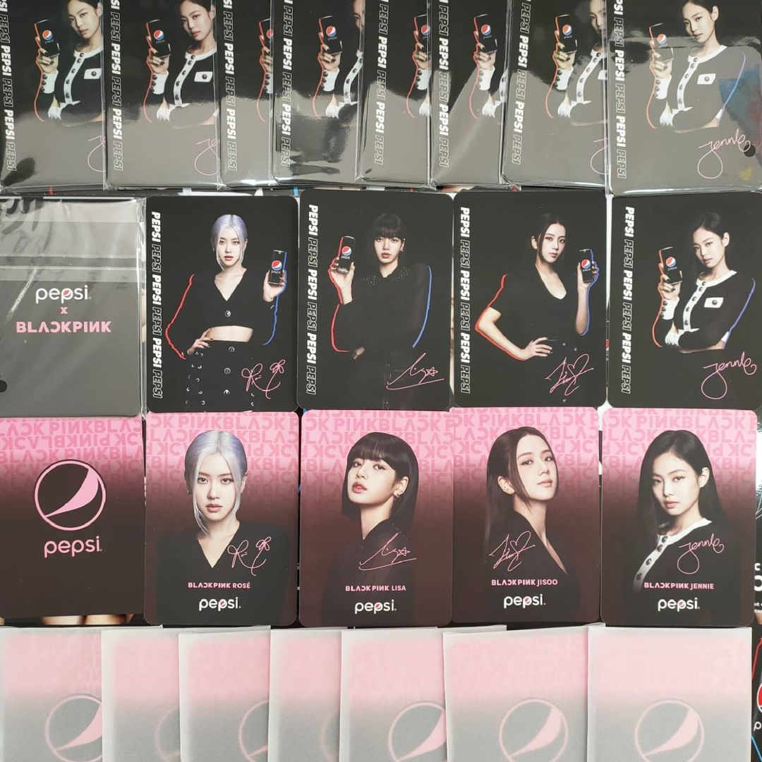 BLACKPINK JENNIE Pepsiカード 【公式通販】