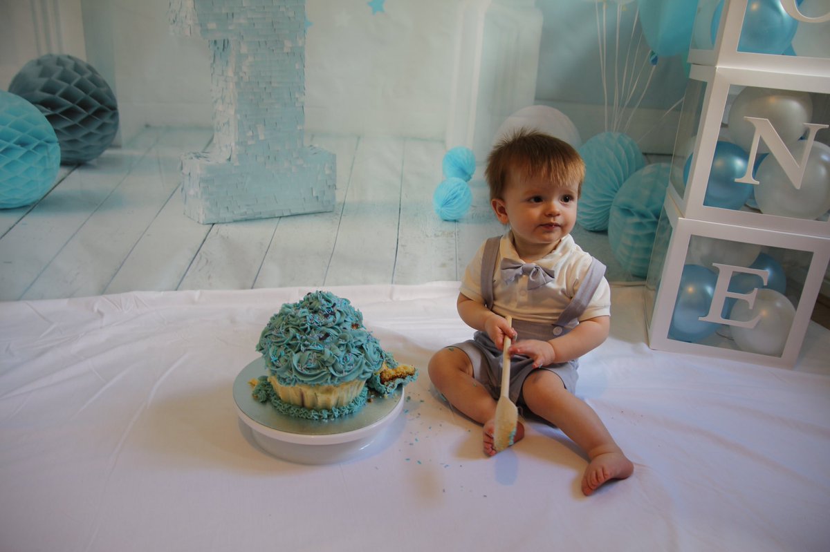 I’m going to have a one year old this week! 🥺 Time is going too fast! 💙👶🏼