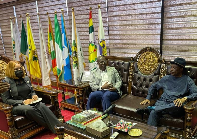 It was a fruitful meeting with the Minister of State for Petroleum, Timipre Sylva, today. As a State endowed with huge deposits of petroleum resources, my administration is taking all the necessary steps to ensure that we get our due considerations as an Oil Producing State