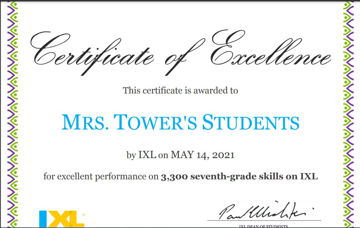 MrsATower's tweet image. Congratulations class for excelling on your 7th Grade skills!#twolves7pride