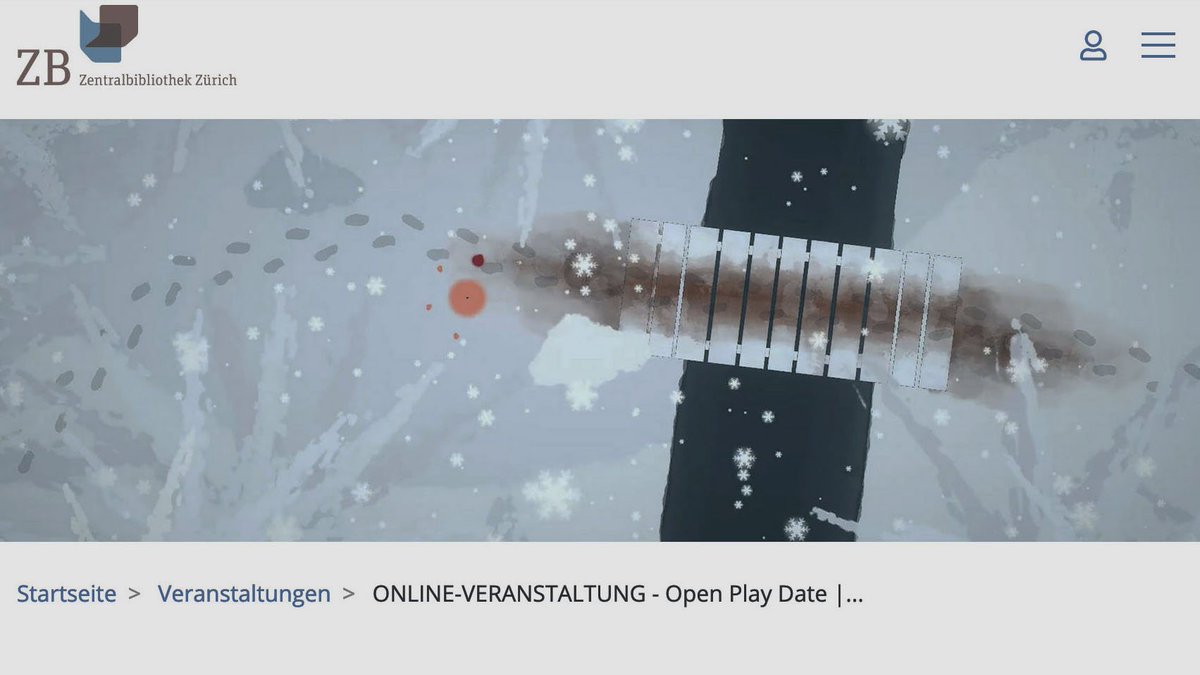 ZHdK Game Design Student:innen präsentieren morgen, 18:15 Uhr, am Open Play Date, ihre Games, die inspiriert sind vom Schaffen der Grafikkünstlerin Warja Lavater. Eine Online-Veranstaltung der Zentralbibliothek Zürich. bit.ly/3v1A9eA