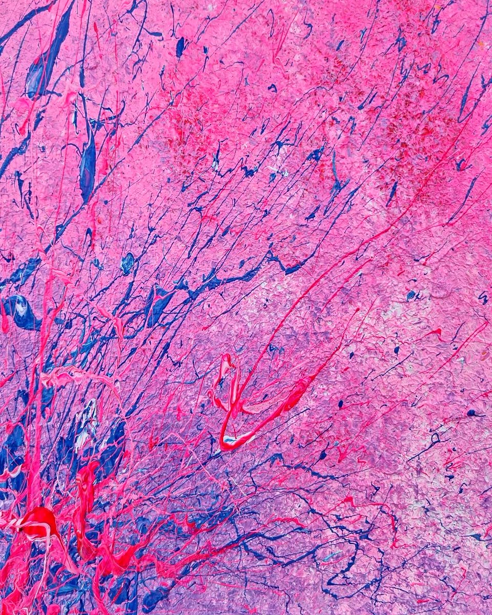 kieran__hyland's tweet image. "Bloody Cramps" caption Comp 25 winner - by Laura Travers! #captioncomp #modernart #abstractexpressionism #ArtistOnTwitter